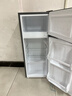 HYUNDAI（韩国现代）小冰箱迷你小型家用冷藏冷冻宿舍出租房办公室双开门二门电冰箱节能省电 100L灰【租房神器+行业热卖】 实拍图
