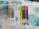 小米巨能写多彩中性笔 5支装 0.5mm 商务办公中性笔会议笔 橙黄绿蓝紫 实拍图