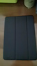 毕亚兹适用iPad Air2保护套 iPad6代苹果平板电脑9.7英寸保护后外壳 轻薄防摔智能休眠三折皮套PB13-黑色 实拍图