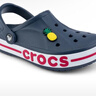 卡骆驰（CROCS）贝雅卡骆班洞洞鞋轻便耐磨一脚蹬休闲鞋女鞋时尚沙滩鞋|205089 深蓝/辣椒红-4CC 41 /42(260mm) 实拍图