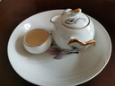 瑞玖 悠然自得一壶一杯骨瓷茶具套装功夫茶具描金陶瓷茶壶茶杯茶碟 实拍图