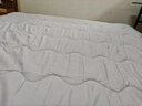 京东京造四季云柔床褥 100%原生羽丝绒 A类床垫褥子榻榻米1.5x2m 清雅灰 实拍图