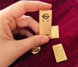 菜百首饰“财富”投资金条 足金Au999.9黄金金砖 投资 收藏礼品 “财富”金条 20克(不支持7天无理由退换货) 实拍图
