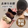 皇家密码扎发绳女蝴蝶结发圈高弹力耐用韩系可爱橡皮筋头饰头绳混色10根 实拍图