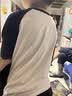 左西男童长袖T恤2026春秋款儿童纯棉打底衫插肩撞色百搭 黑色 130 实拍图