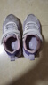 鸿星尔克（ERKE）童鞋男女童运动鞋儿童缓震轻便跑鞋淡紫粉/微晶白/神秘紫29 实拍图