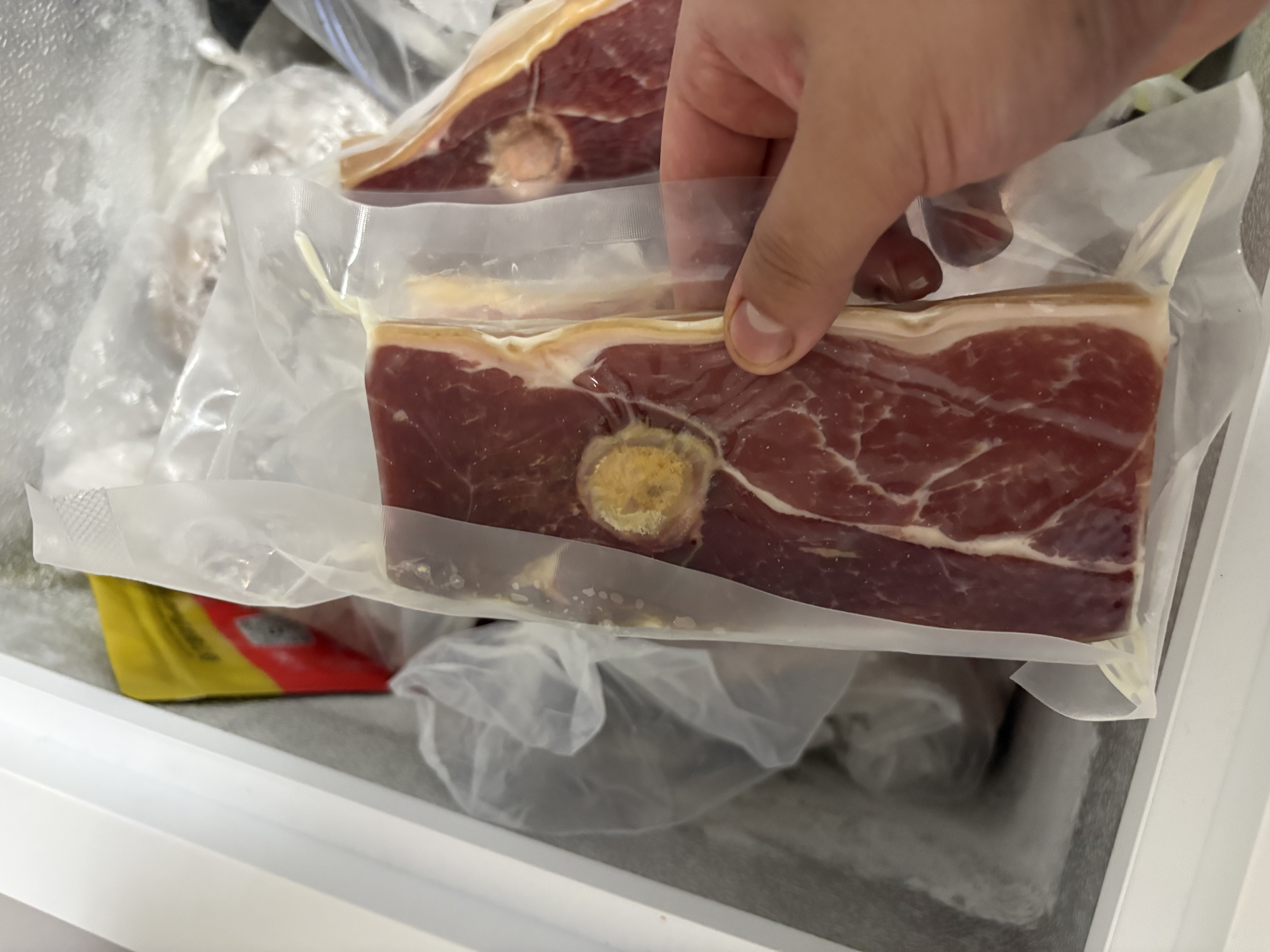 腿中王正宗金华火腿4斤整腿分割礼盒 浙江特产腊味  商务礼品送礼团购 实拍图