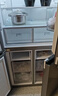 美的（Midea）480升十字四开门冰箱双变频一级能效风冷无霜双开对开门电冰箱超薄家用大容量以旧换新国家补贴 BCD-480WSPZM(E) 实拍图