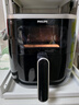 飞利浦（PHILIPS）海星空气炸锅 可视不用翻面 家用5.6L大容量 精准控温 智能触屏 送礼必备 多功能全自动 HD9257/80 实拍图