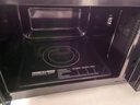 美的（Midea）微碳微波炉烤箱一体机900w微波1000w烧烤平板光波速热23L容量变频臻彩荧幕 （C32） 实拍图