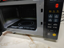 美的（Midea）家用变频微波炉平板式易清洁 800W微波速热 一键智能菜单 钻石背板 微晶面板加热20L（PM20M2） 实拍图