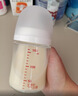 贝亲（Pigeon）玻璃奶瓶宽口径防胀气160ml S号奶嘴 1月+ AA186  实拍图