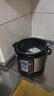 美的（Midea）【国家补贴】0涂层精钢厚釜电压力锅5L双胆全自动智能预约家用煲汤煮饭煲MY-C5856G高压锅4-6人 实拍图