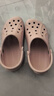 卡骆驰（CROCS）贝雅洞洞鞋男鞋女鞋轻便耐磨一脚蹬拖鞋休闲鞋百搭花园鞋|10126 矿石粉-6TY 39 (240mm) 实拍图