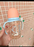 贝亲（Pigeon）PPSU双把手防胀气奶瓶240ml 丛林小兔 M号奶嘴 3月+ AA218 实拍图