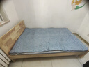 意米之恋橡胶木实木床大板床1.2m*1.9m床+5cm椰棕床垫包安装DB-B02 (套装) 实拍图