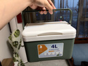 欧宝森保温箱冷藏箱 绿色4升小号户外露营冰块摆摊便携式手提商用家用 实拍图