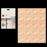 得力（deli）【全网低价】高弹橡胶防撞粒 冰箱贴 防撞垫 防撞贴 13mm*5.5mm 20粒/袋 柔软防磕碰 JF117 实拍图