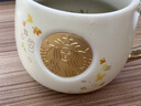 星巴克（Starbucks）杯子金色桂花铜章马克杯陶瓷带盖勺办公室咖啡杯情侣礼盒伴手礼 金桂杯单杯原盒+桂花盖+勺子 实拍图