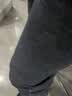 皮尔卡丹（pierre cardin）【弹力透气】牛仔裤男秋季宽松柔软商务长裤子男黑色34码 实拍图