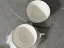京东京造 餐具套装 乔迁之喜陶瓷家用陶瓷汤碗 禾风山田 面碗6英寸*2 实拍图