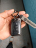绅创大众钥匙套速腾迈腾朗逸帕萨特宝来汽车包扣壳途观L探岳途岳凌渡L 大众【C款折叠3键】-枪色灰绳 实拍图