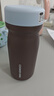 炊大皇316L不锈钢保温杯便携口袋杯子保冷小巧超轻外出350ml（檀木棕） 实拍图