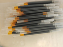晨光（M&G）文具G-5按动中性笔芯0.5替芯签字笔芯学生速干子弹头水笔芯办公用品1008/K35/S01适用 黑色60支/盒 实拍图