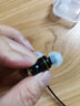 甜润 TRI 号角入耳式硅胶耳套耳机耳塞套软耳帽通用防掉耳机帽 外透内红(小号) 实拍图