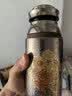 特美刻（TOMIC）双层纯钛杯保温杯朱炳仁铜联名茶水分离泡茶杯水杯生日礼物 实拍图