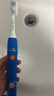 飞利浦（PHILIPS）儿童电动牙刷  萌牙定制专属设计2档模式 儿童定制专属刷头*2 生日/儿童/学生礼物HX2432/01蓝色 实拍图