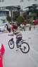 永久自行车成人山地车自行车学生男女铝合金变速公路自行车油碟单车 【钢架/全套轴承】蛟白色 24速 24寸【推荐145-170cm】 实拍图