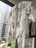 贝肽斯婴儿睡袋夏季竹棉纱布宝宝睡衣分腿儿童防踢被睡袋前4后2灵鹿 M 实拍图