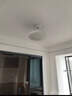 欧普照明（OPPLE）风扇灯吊扇灯24瓦LED照明低噪音餐厅卧室吊灯灯具包安装 冰风白 实拍图