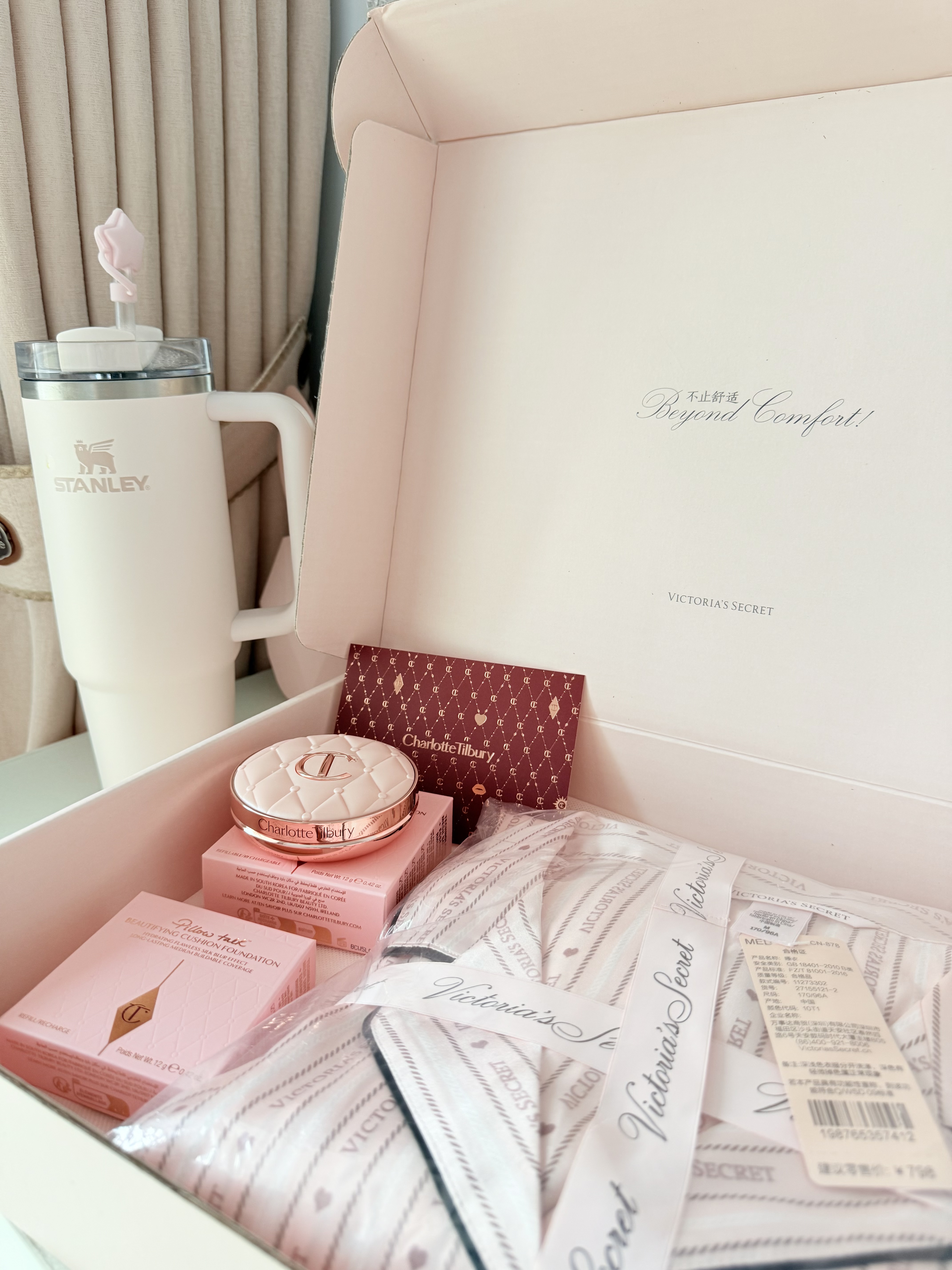 Charlotte Tilbury【梓渝同款】CT枕边话晶丝梦颜气垫粉底液2C 12gCT气垫生日礼物 实拍图