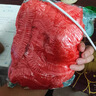 美丽雅一次性桌布松紧口加厚10张红色 长方形圆餐桌防水防油防烫台布套 实拍图