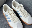 adidas「T头鞋」VL COURT 2.0复古休闲板鞋德训鞋阿迪达斯轻运动   汉玉白/蓝色/金色 (推荐女生买小半码)   36.5 实拍图