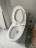 九牧（JOMOO）马桶 家用虹吸式马桶大冲力节水坐便器 防臭瞬冲 易洁抗菌马桶 行业爆款-双旋暴风冲11370-305坑 实拍图