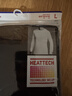 优衣库HEATTECH圆领T恤/9分袖男装保暖衣秋衣内衣479428 486842 479428/09黑色 L 实拍图