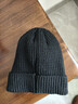 黛米安妮莎帽子男秋冬季男士针织帽户外骑行包头帽防寒防风加绒帽子女雷锋帽 黑色 【加绒-加厚】 实拍图