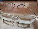 依视路（ESSILOR） 钻晶系列高清耐磨防蓝光近视超薄镜片专业配度数眼镜架男女镜框 钛+金属-全框-4023BK-黑色 镜框+依视路A4防蓝光1.56现片 实拍图