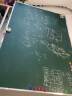 美斯特（meisite）A型黑板支架式白板写字板移动可折叠磁性可擦写绿板办公会议教室白板培训商用儿童家用教学黑板 120*180单面绿板+斜放支架 晒单实拍图