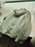 优衣库女装防风立领茄克/外套夹克早春26春夏新款484709 50 浅绿色 S 实拍图