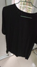 轻功成人舞蹈服练功服男士形体服套装大童莫代尔芭蕾舞上衣中国舞服装 黑色-莫代尔-短袖 2XL 实拍图