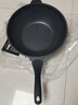 STONELINE 德国进口麦饭石不粘锅炒锅无油烟炒菜锅家用电磁炉炒锅平底锅 30幻想Xtreme(珐琅灰) 30cm 实拍图