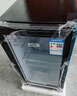 威力冰吧家用小型冷藏保鲜柜72升办公室宿舍宾馆大容量茶叶饮料红酒透明恒温冰箱一级能效+白灯BC-72 实拍图