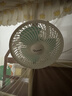 赛亿小风扇台扇台夹扇壁挂扇迷你学生宿舍床头办公室轻音桌面换气电风扇FJ7-01 实拍图