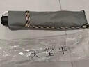 天堂 加大雨伞三折 晴雨两用商务伞经典格纹10骨大雨伞男女 天际灰 实拍图