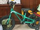 优贝（RoyalBaby）儿童自行车男女镁合金单车 月亮系列3-5岁 宇航员14寸 绿色 实拍图