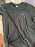 鸿星尔克短袖男夏季新款冰感速干衣跑步健身休闲百搭t恤体考运动上衣T恤男 【冰感排汗短T男】正黑 L 实拍图